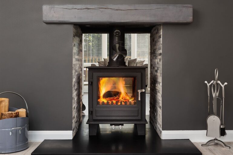 Clock Blithfield Double Sided Stove